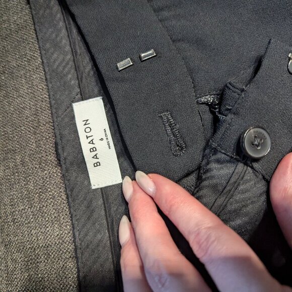 Aritzia Babaton Sadiki Pants | Side Stripe | Office Chic - Picture 5 of 11